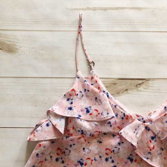 Topshop Ruffle Cropped Tank - Picture 2 of 5